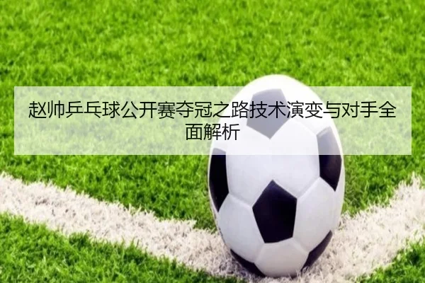 赵帅乒乓球公开赛夺冠之路技术演变与对手全面解析